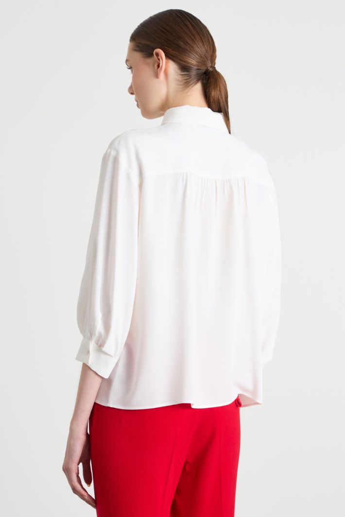 Crepe de chine blouse Intrend - 4