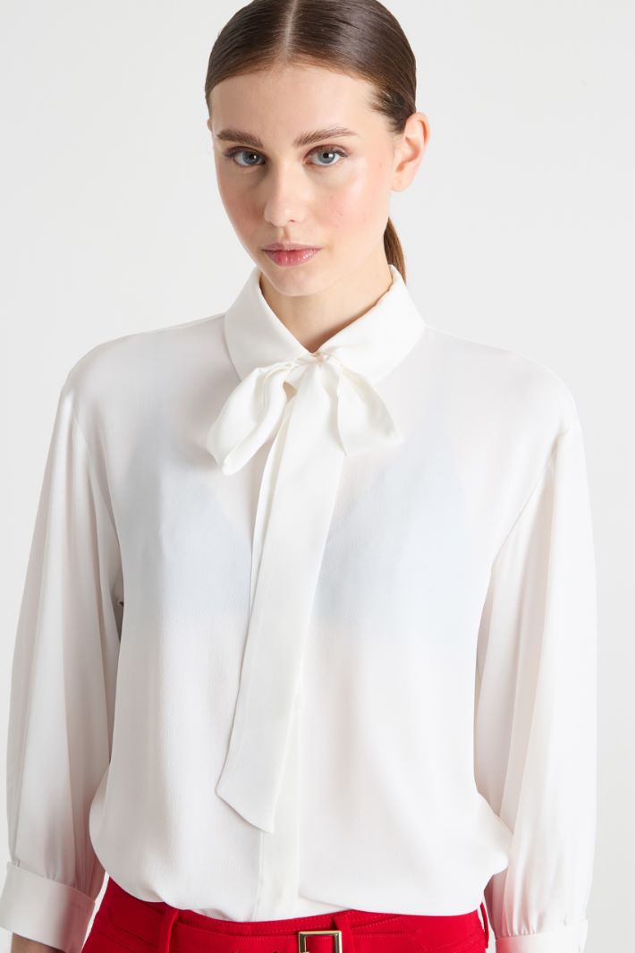 Crepe de chine blouse Intrend - 3