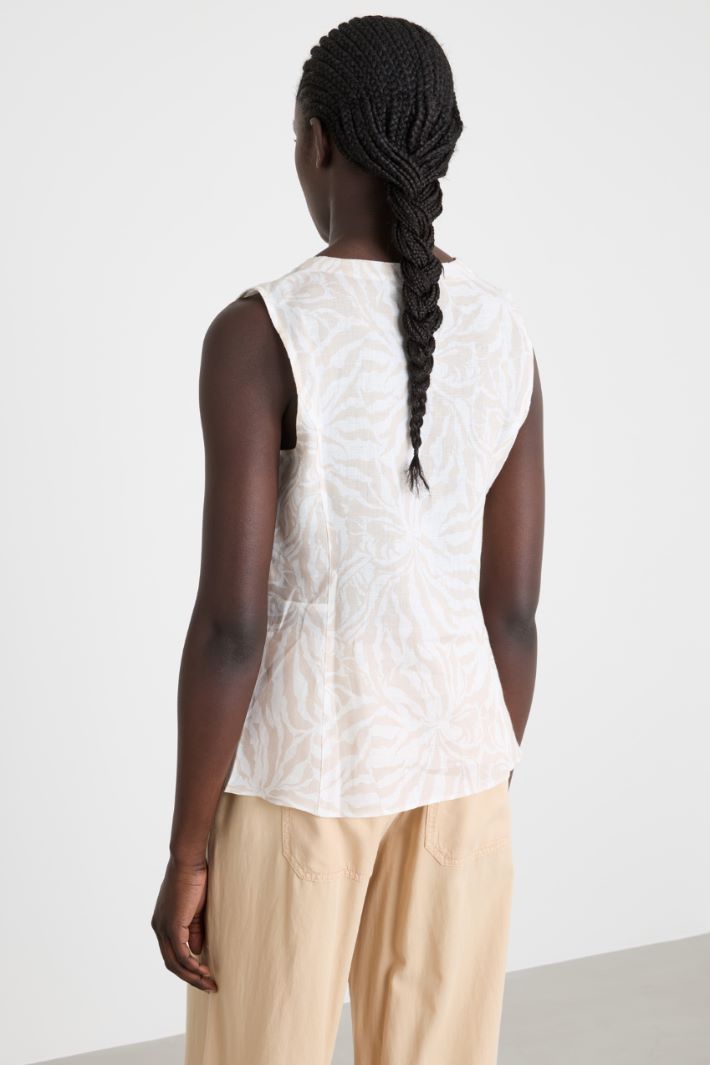 Blusa in tela Intrend - 4