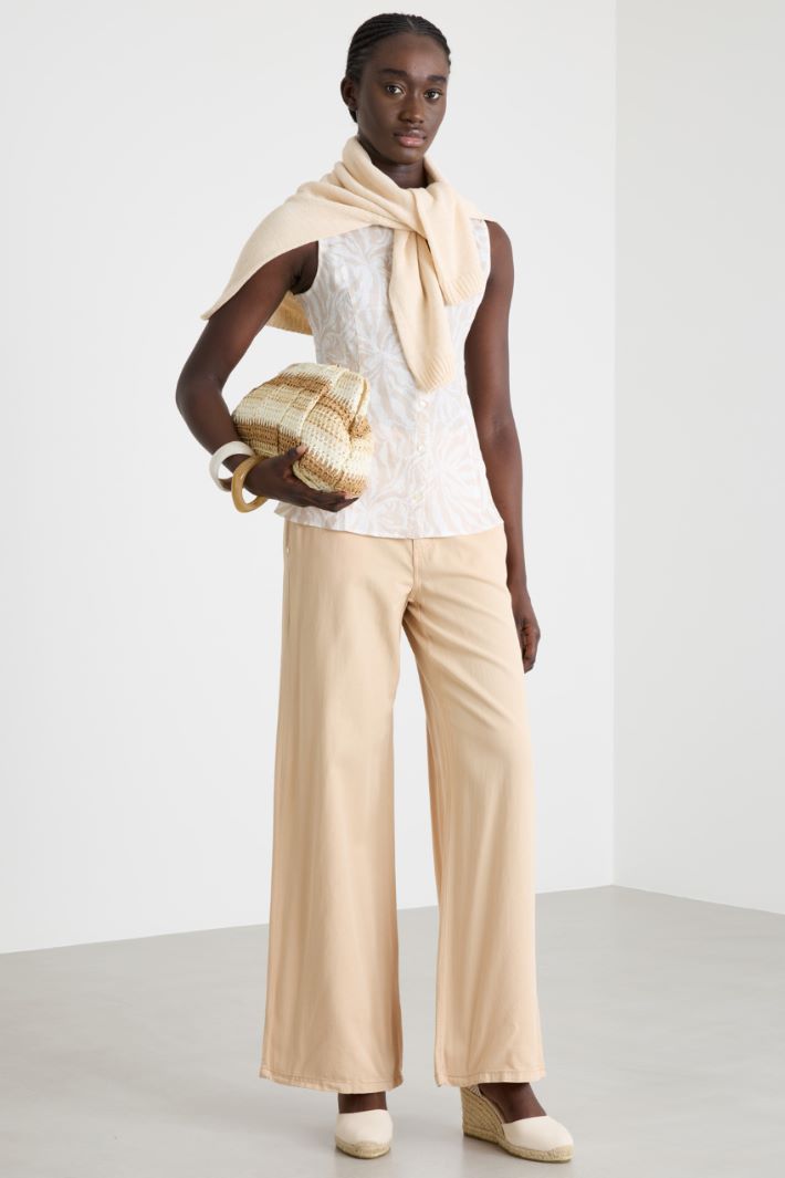 Blusa in tela Intrend