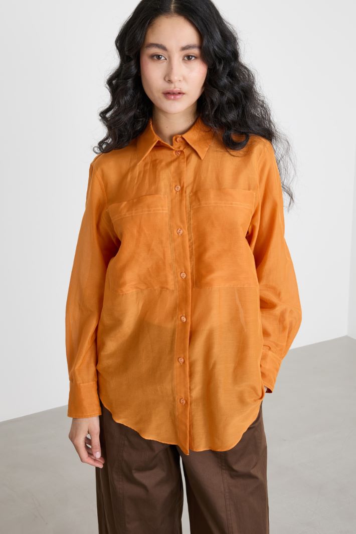 Camicia con maxi tasche Intrend - 2