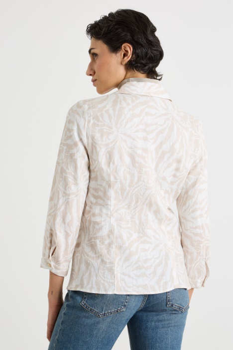 Camicia con scollo a V