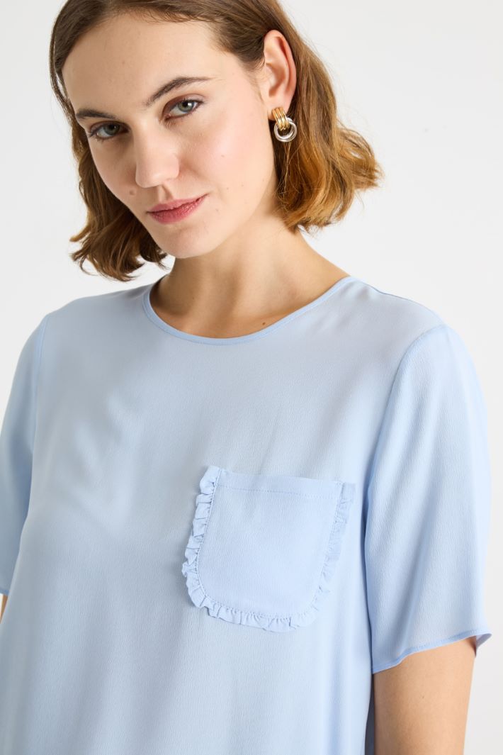 Crepe de chine blouse Intrend - 3