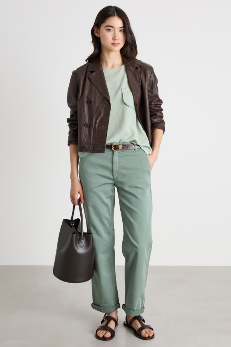 Crepe de chine blouse Intrend