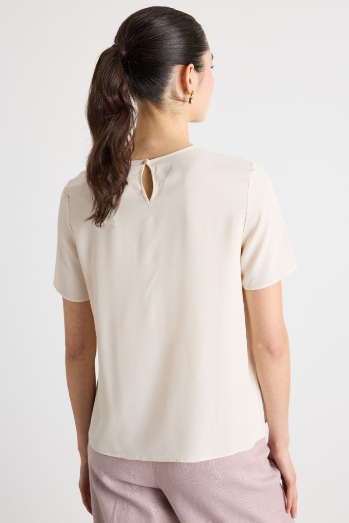 Crepe de chine blouse Intrend - 4