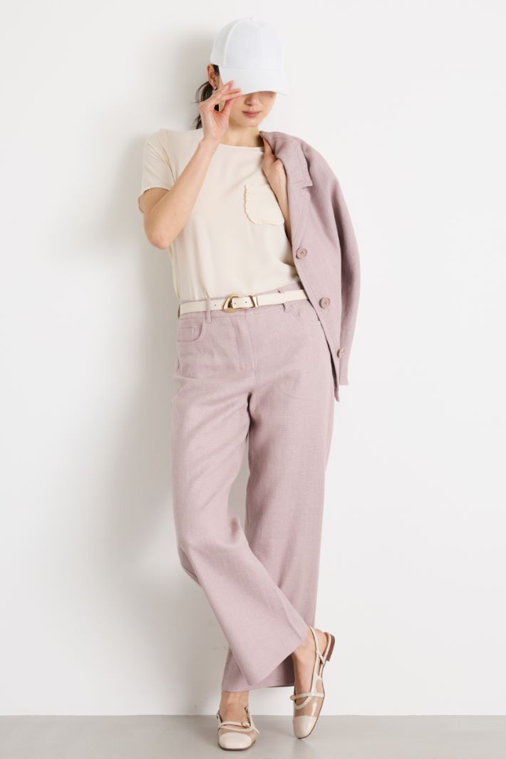 Crepe de chine blouse Intrend