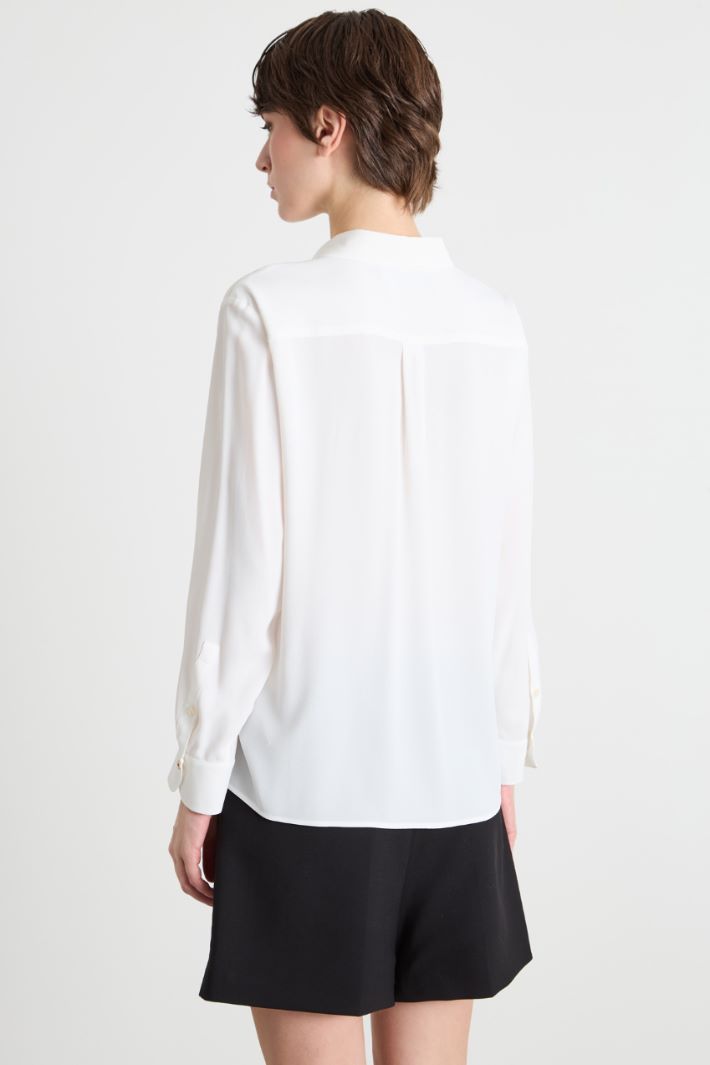 Crepe de chine blouse Intrend - 4