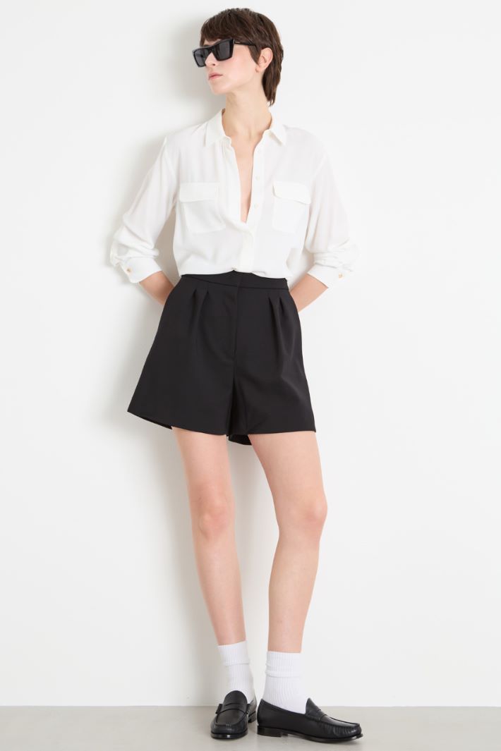 Crepe de chine blouse Intrend