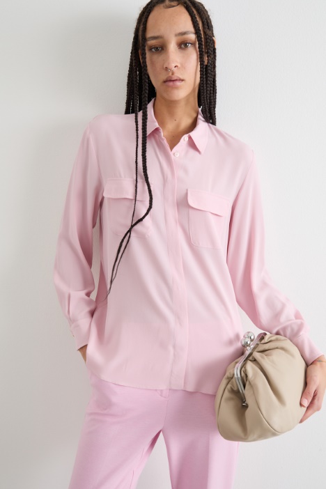 Crepe de chine blouse Intrend