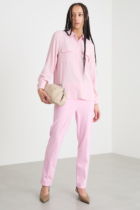 Crepe de chine blouse Intrend