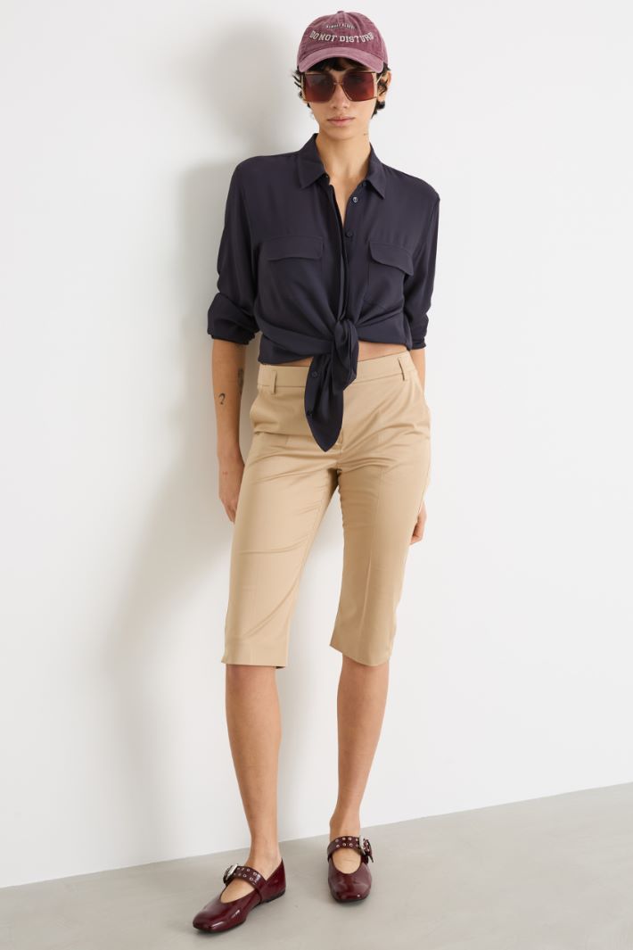 Crepe de chine blouse Intrend