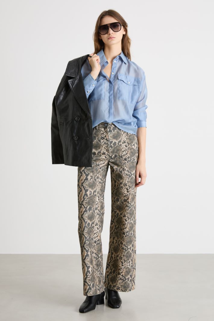 Organza blouse Intrend