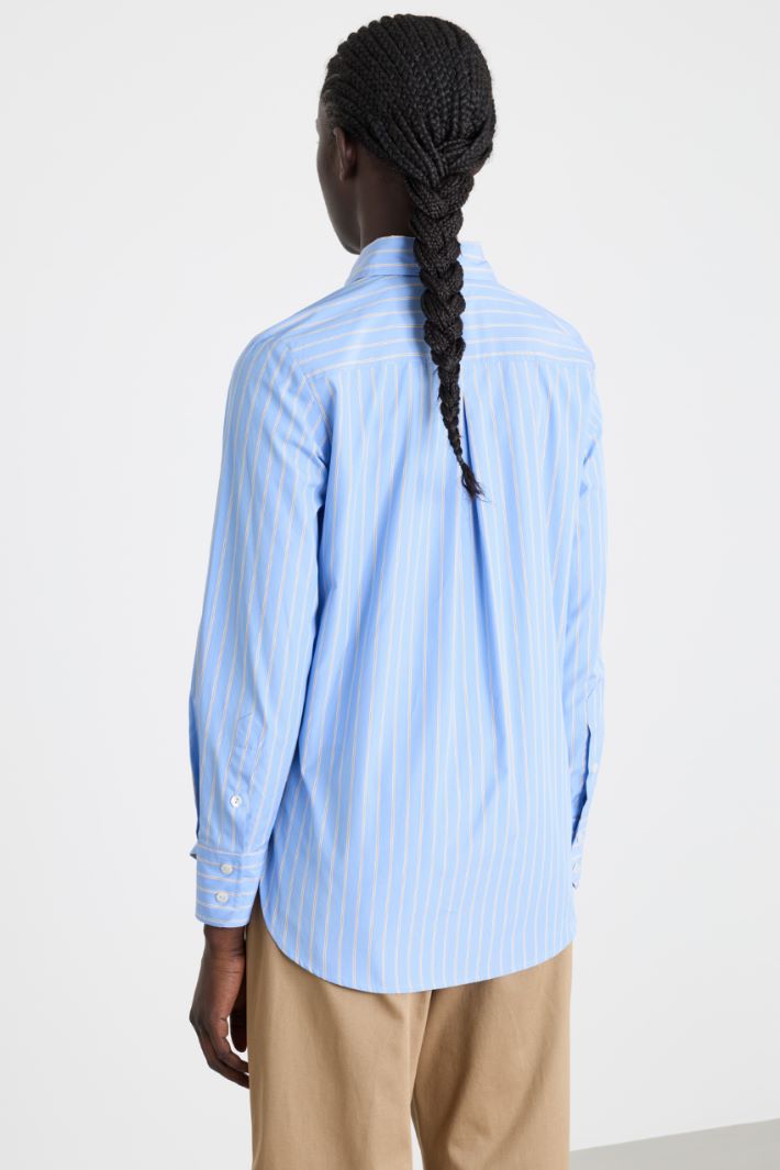 Camicia con taschino ricamato Intrend - 4