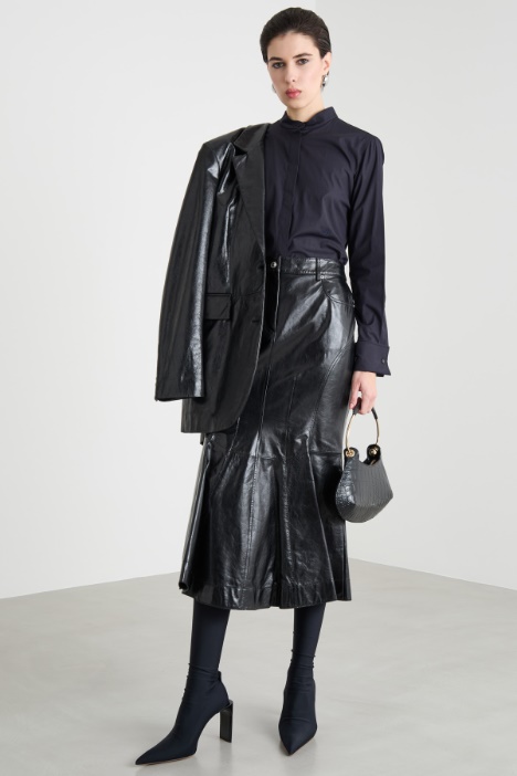 Mandarin collar tunic Intrend