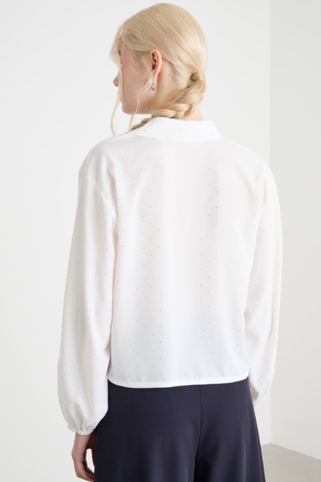 Camisa con fruncidos