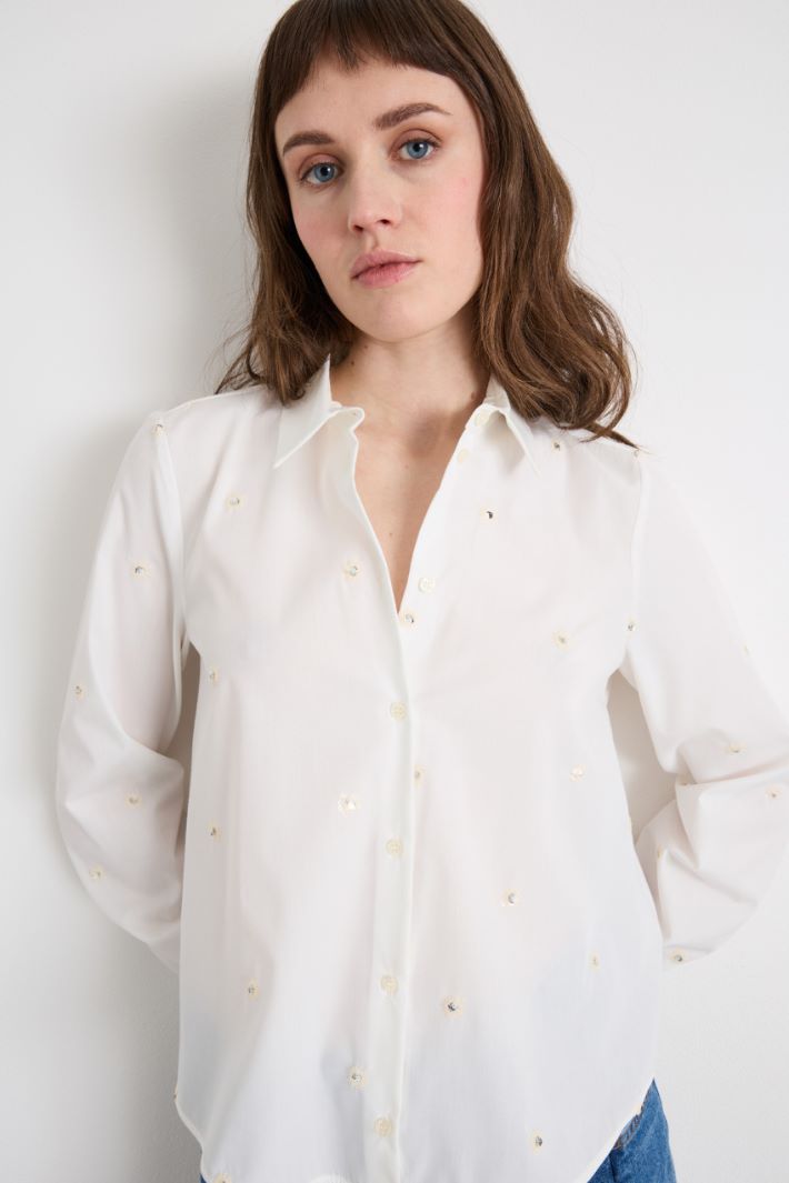 Camicia con paillettes Intrend - 3