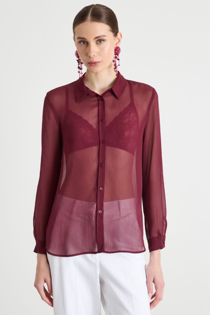 Blusa in crepe Intrend - 2