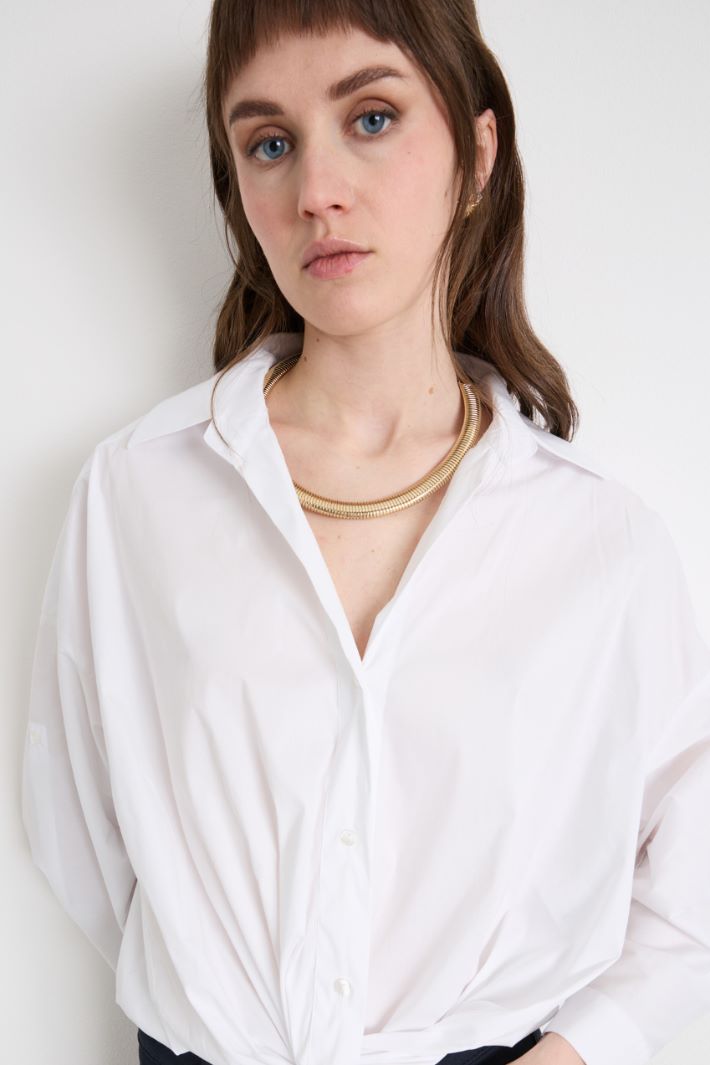 Camicia con fondo arricciato Intrend - 3