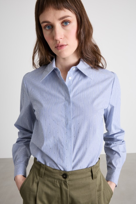 Camicia con ricami