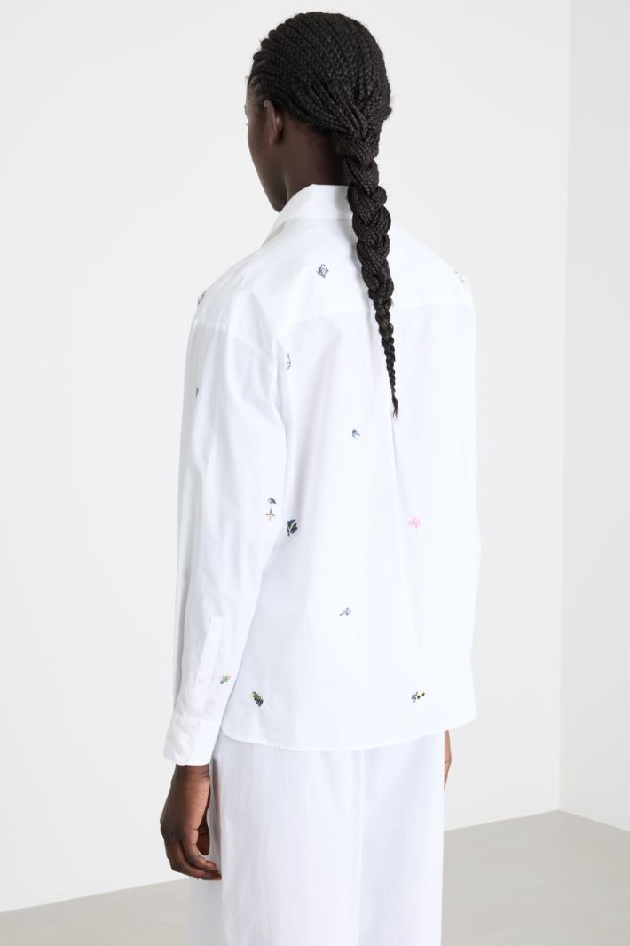 Camicia con ricami Intrend - 4