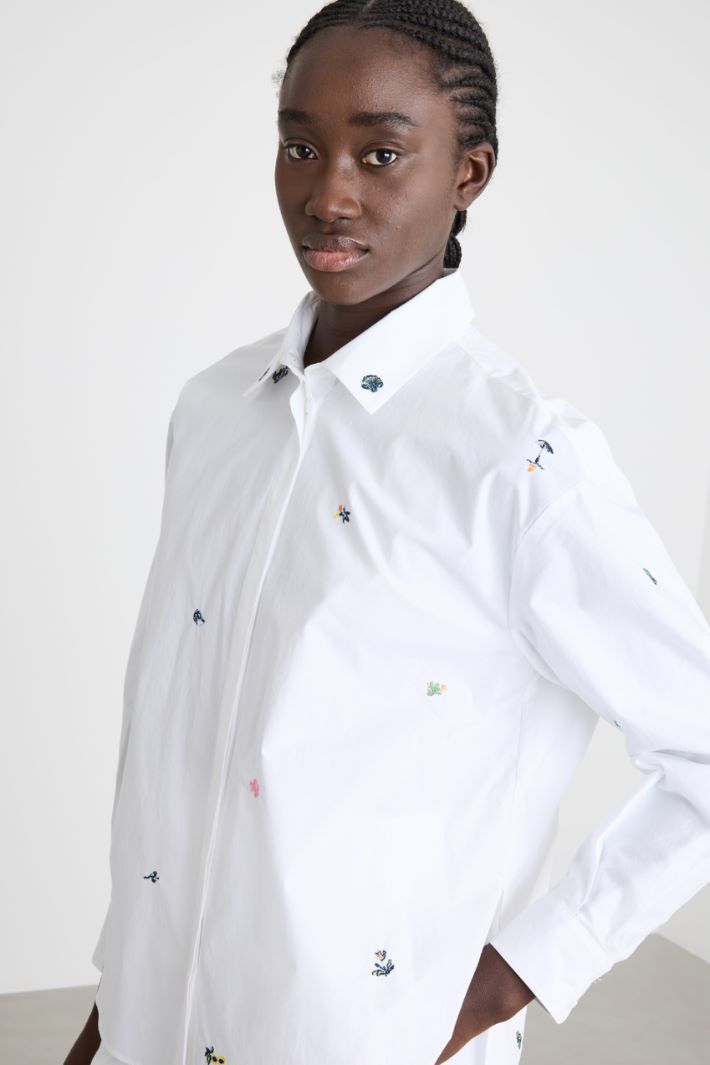 Camicia con ricami Intrend - 3
