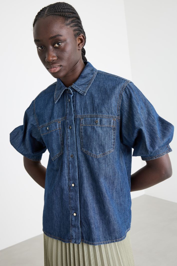 Camicia boxy con tasche Intrend - 3