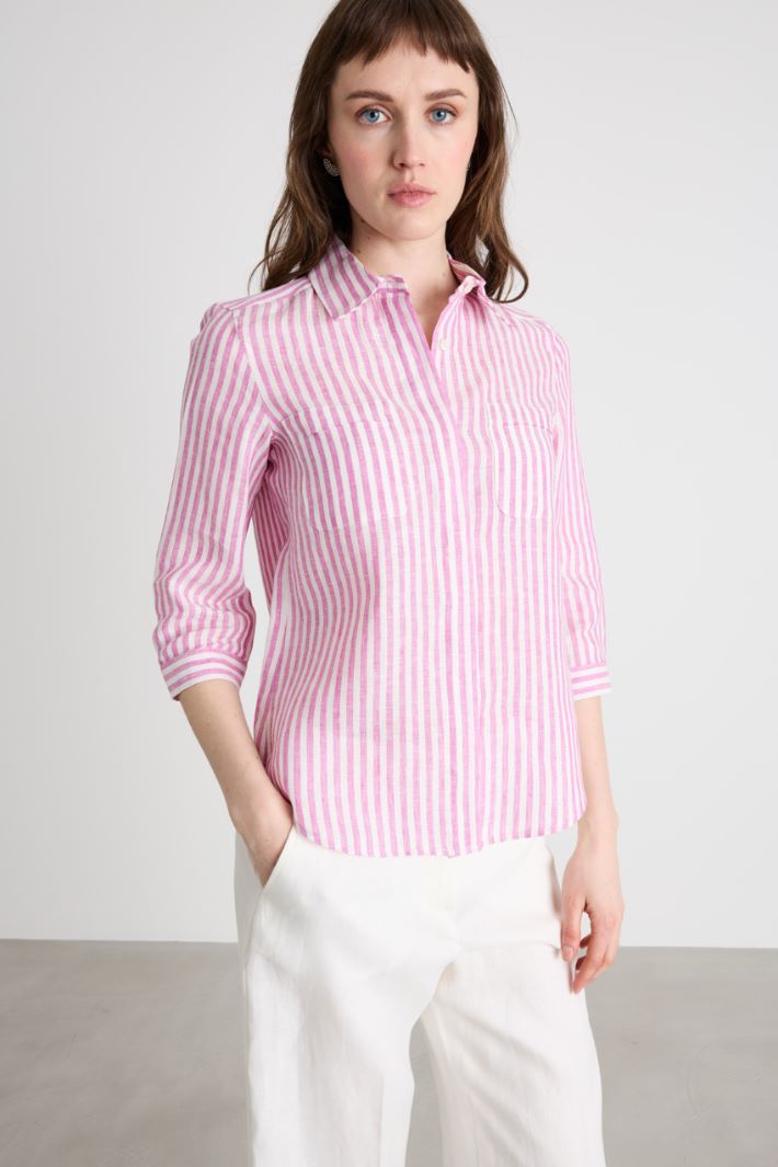 Camicia con manica a tre quarti Intrend - 2