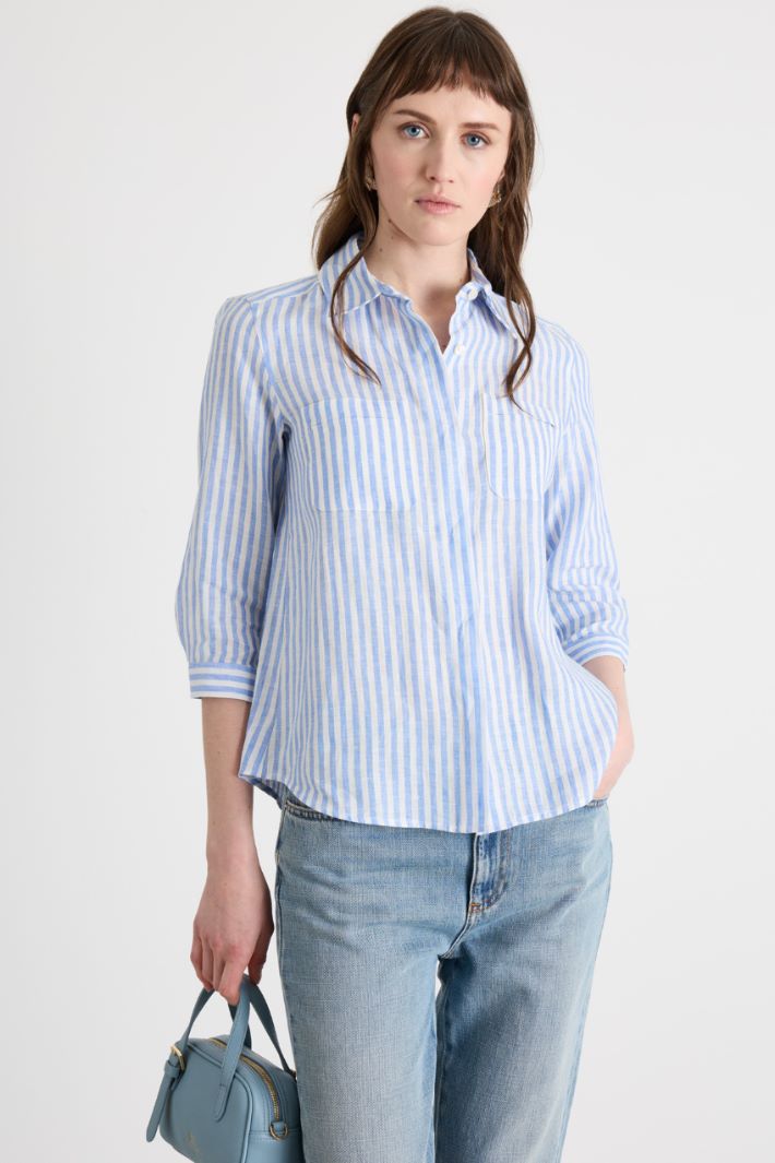 Camicia con manica a tre quarti Intrend - 2