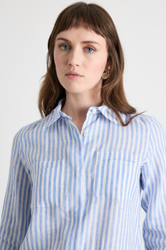 Camicia con manica a tre quarti Intrend - 3