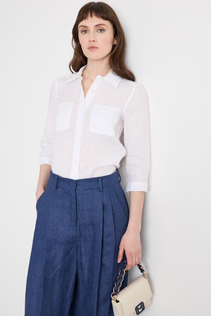 Camicia con manica a tre quarti Intrend - 2