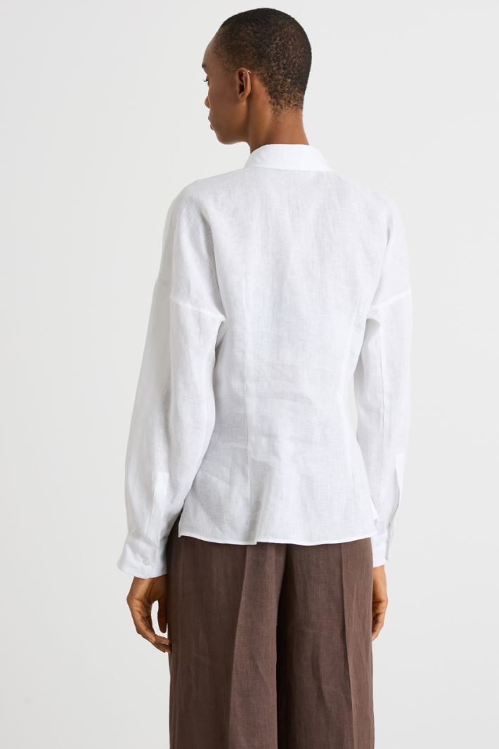 Lightweight linen shirt Intrend - 4