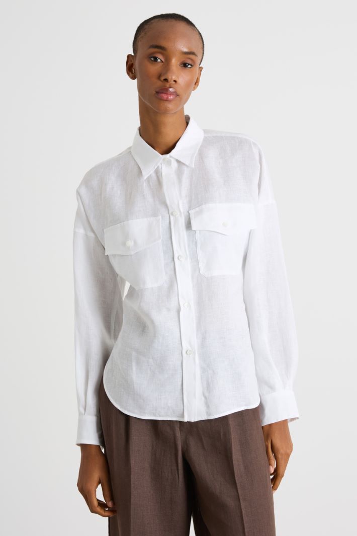Lightweight linen shirt Intrend - 2