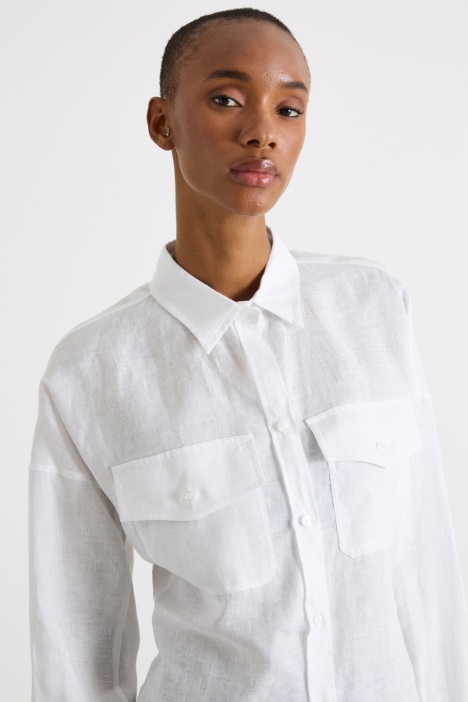 Camicia leggera con tasche