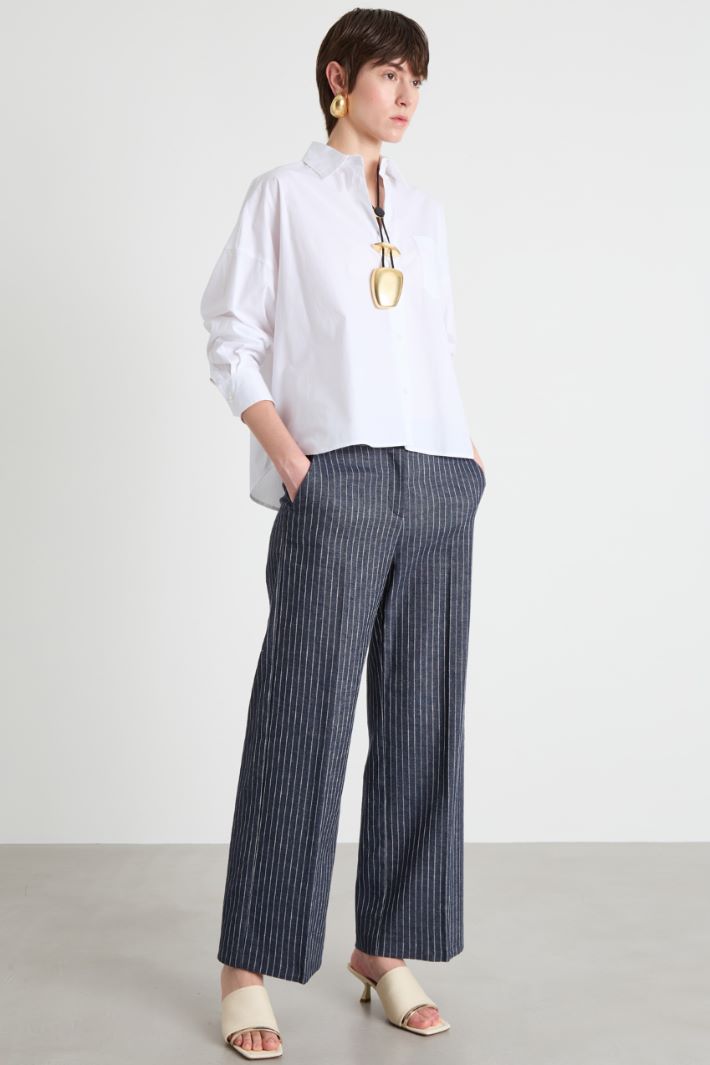 Poplin shirt Intrend