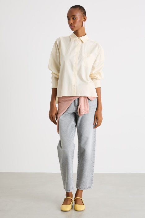 Poplin shirt Intrend