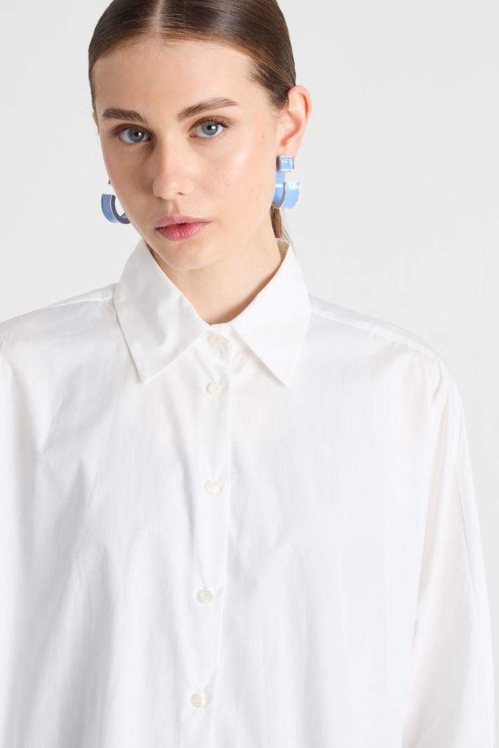 Relaxed-fit poplin shirt Intrend - 3