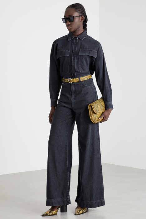 Camicia boxy con fondo asimmetrico Intrend