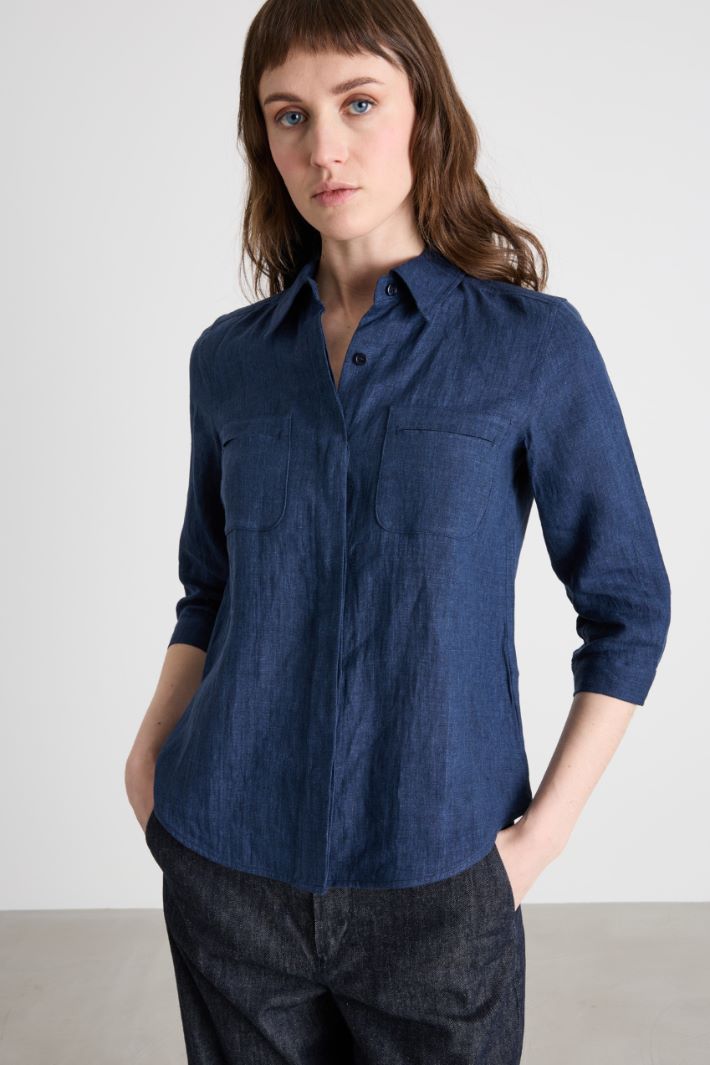Camicia con manica a tre quarti Intrend - 2