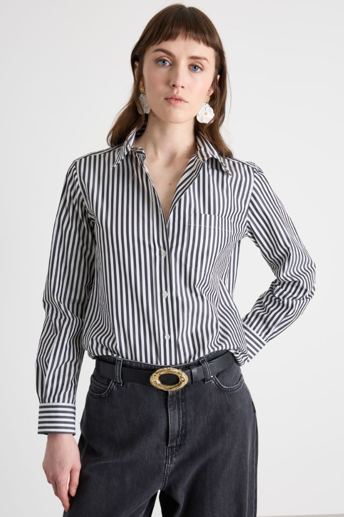 Camicia con taschino Intrend - 2