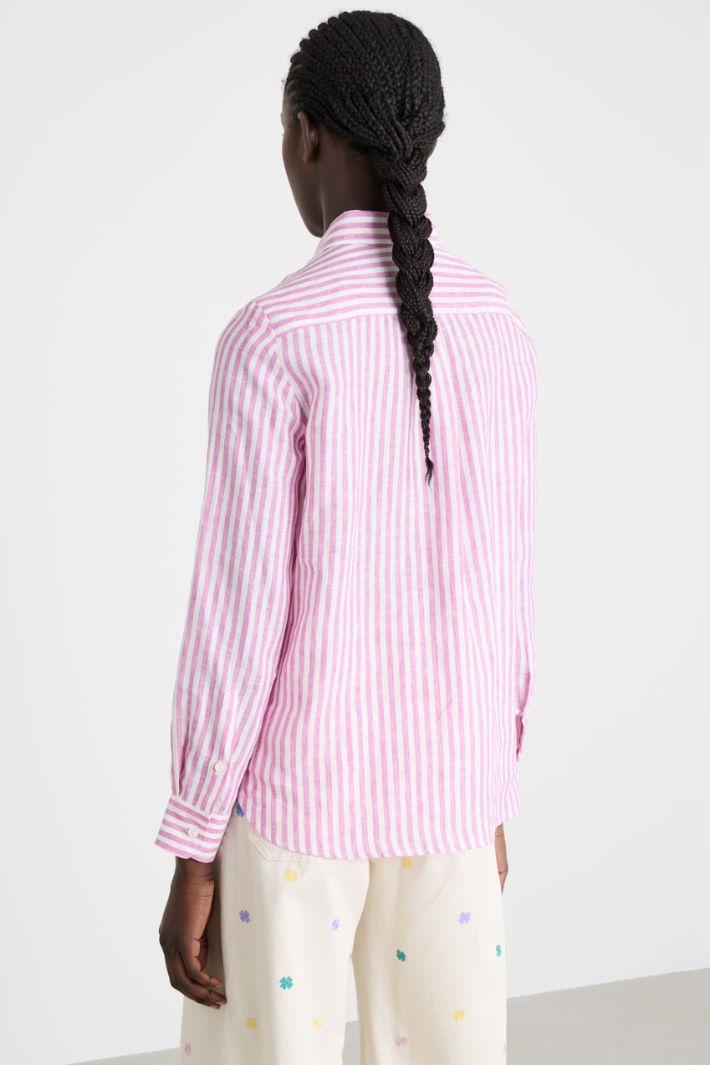 Camicia con motivo gessato Intrend - 4