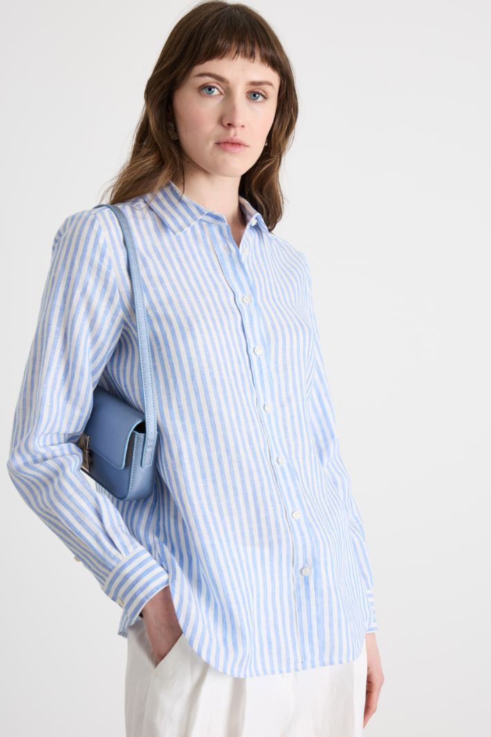 Camicia con motivo gessato Intrend - 2