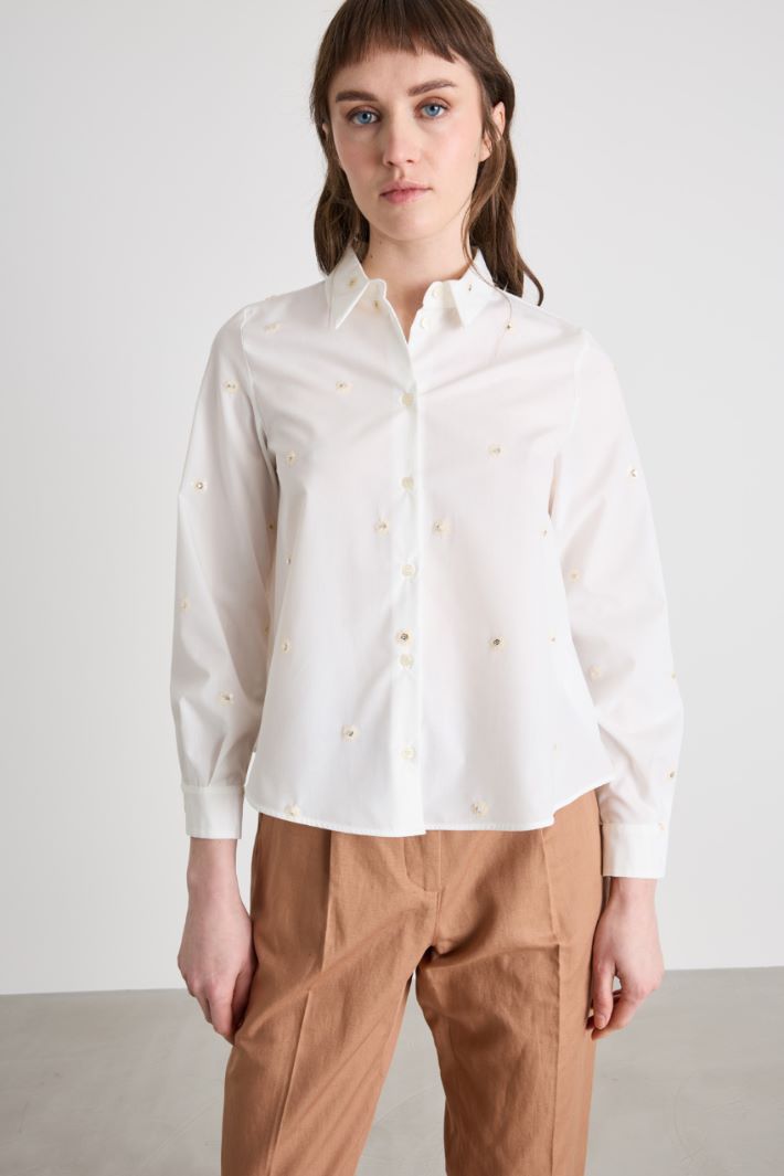Camicia con paillettes Intrend - 2