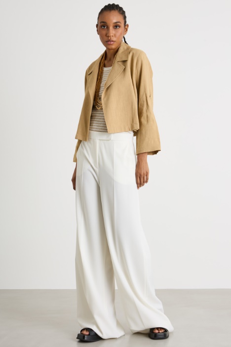 Wool gabardine trousers Intrend