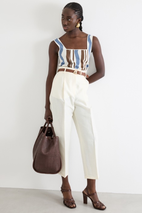 Pantalone con cintone alto Intrend