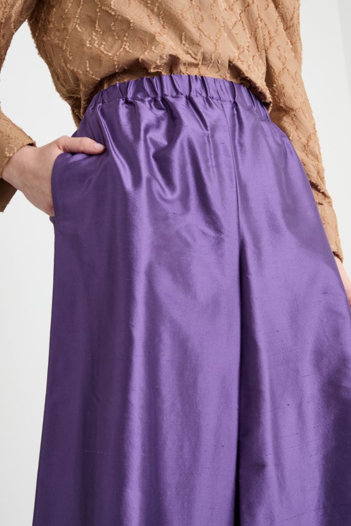 Pantalone palazzo in shantung Intrend - 3