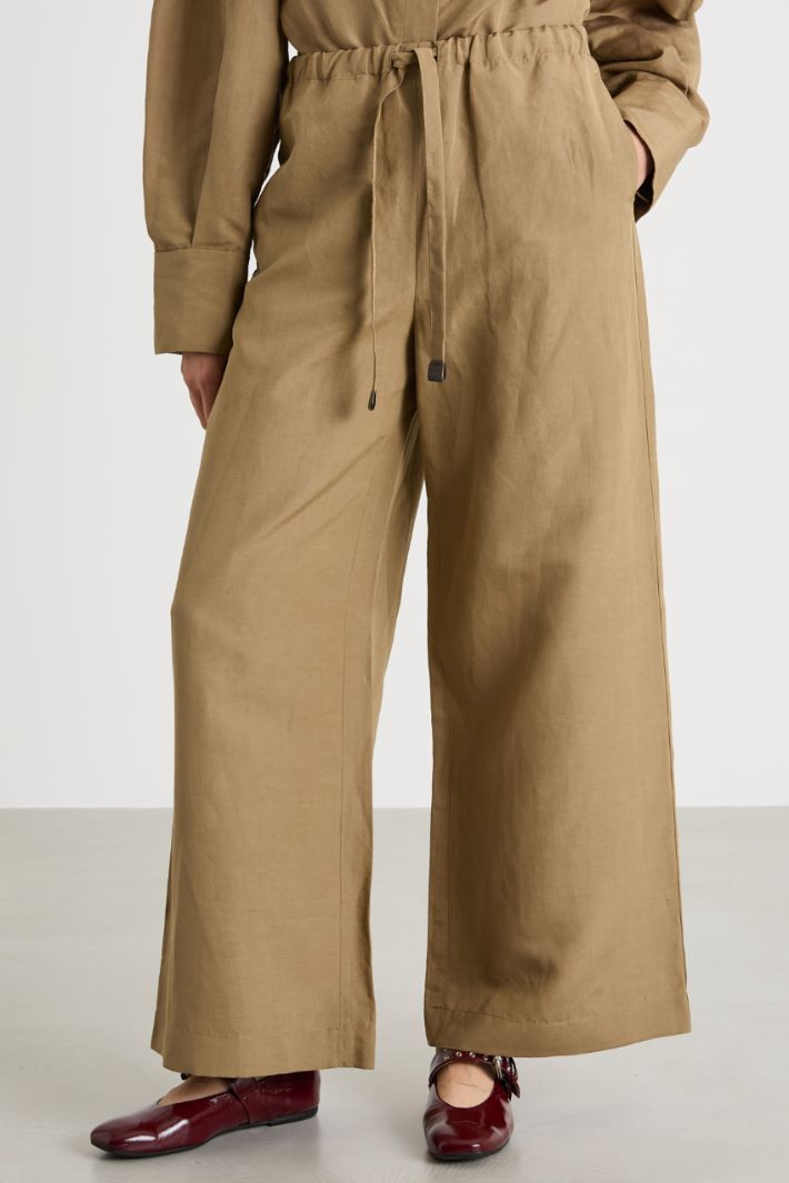 Pantalone ampio stile jogging Intrend - 2