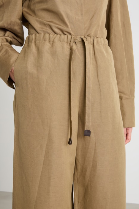 Pantalone ampio stile jogging