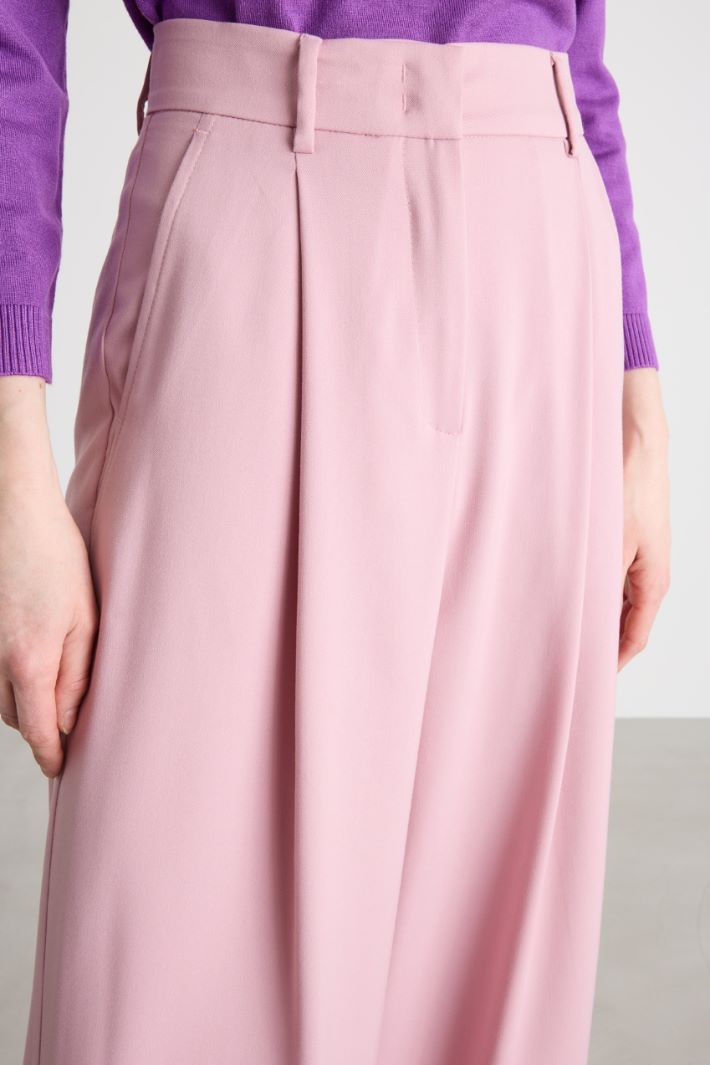 Pantalone ampio con pieghe Intrend - 3