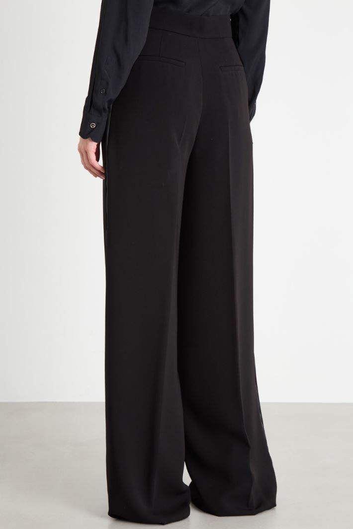 Pantalone palazzo in cady Intrend - 4