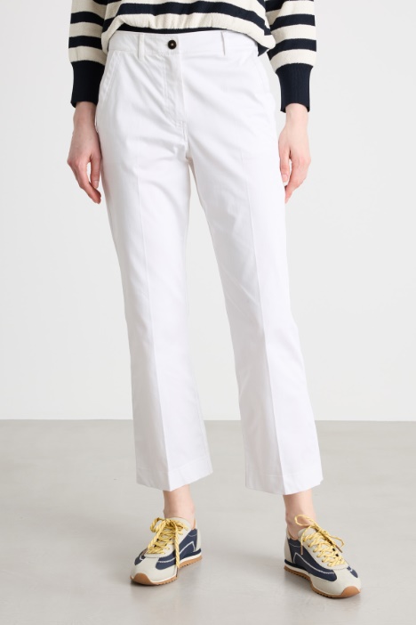 Pantaloni in raso